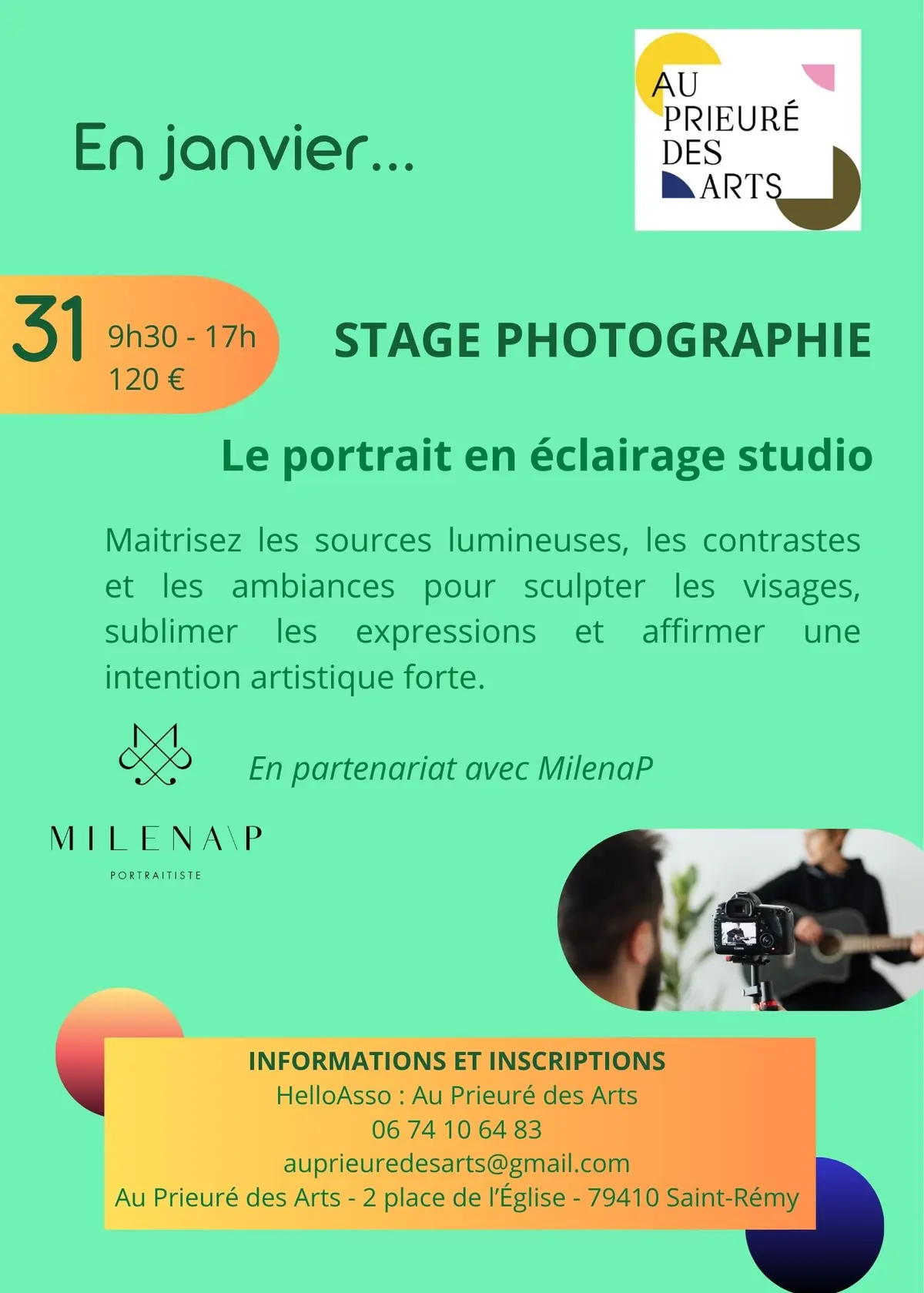 Stage Photographie à Saint-Rémy