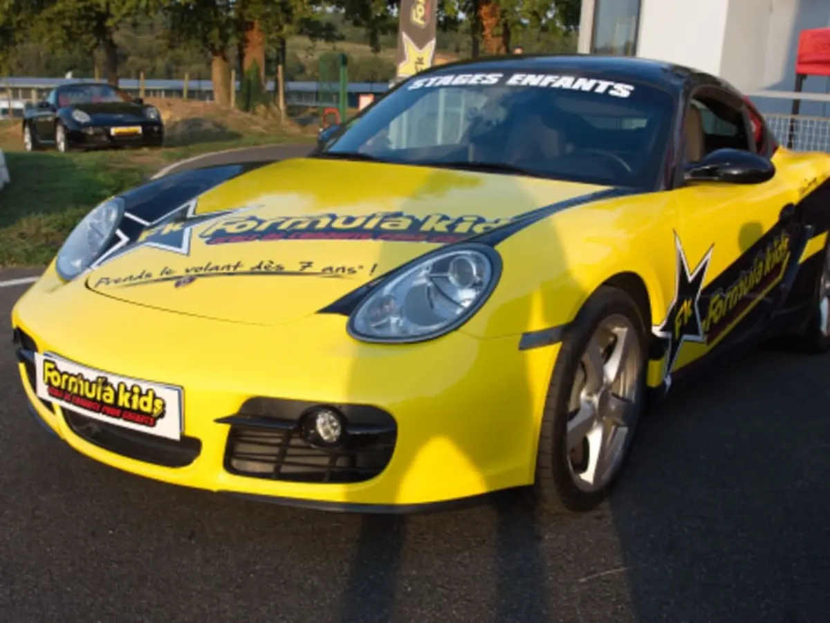 Stage Pilotage Enfant en Porsche Cayman en Vendée (85)