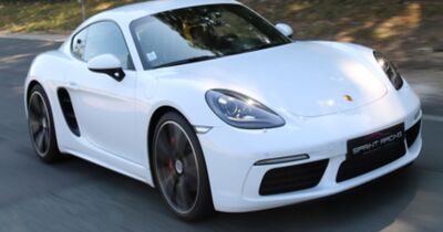 Stage pilotage Porsche Cayman S 718, Haute Saintonge (17)