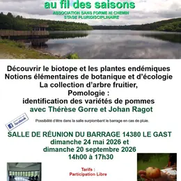 Stage pluridisciplinaire - Le barrage du Gast au fil des saisons