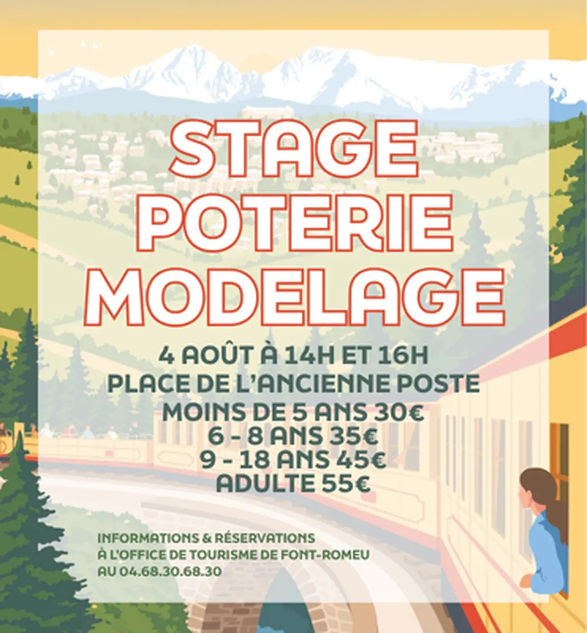 Stage Poterie Modelage - Mardi 4 Août