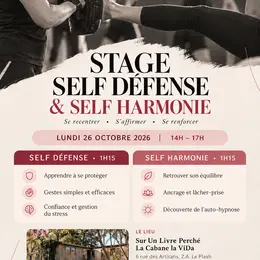 Stage pour les Femmes : Self défense / Self Harmonie