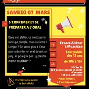 Stage prise de parole en public