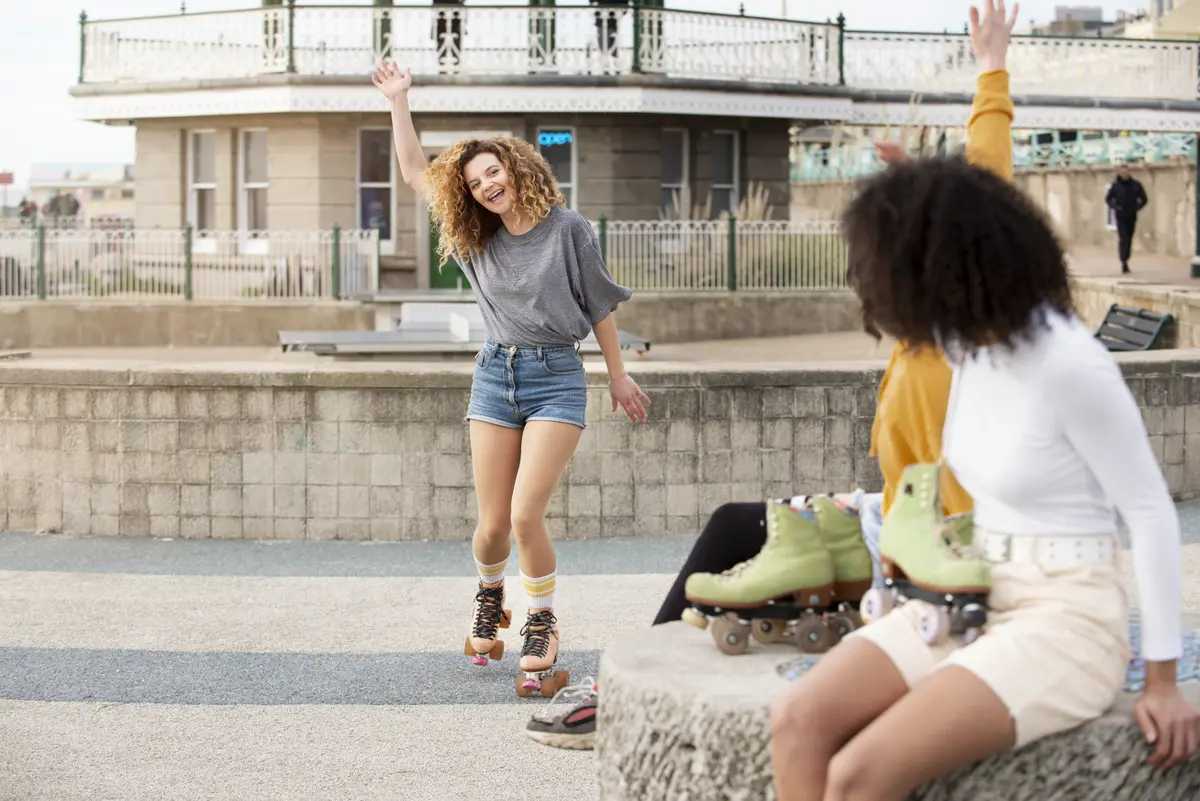 Stage roue rouge urbain