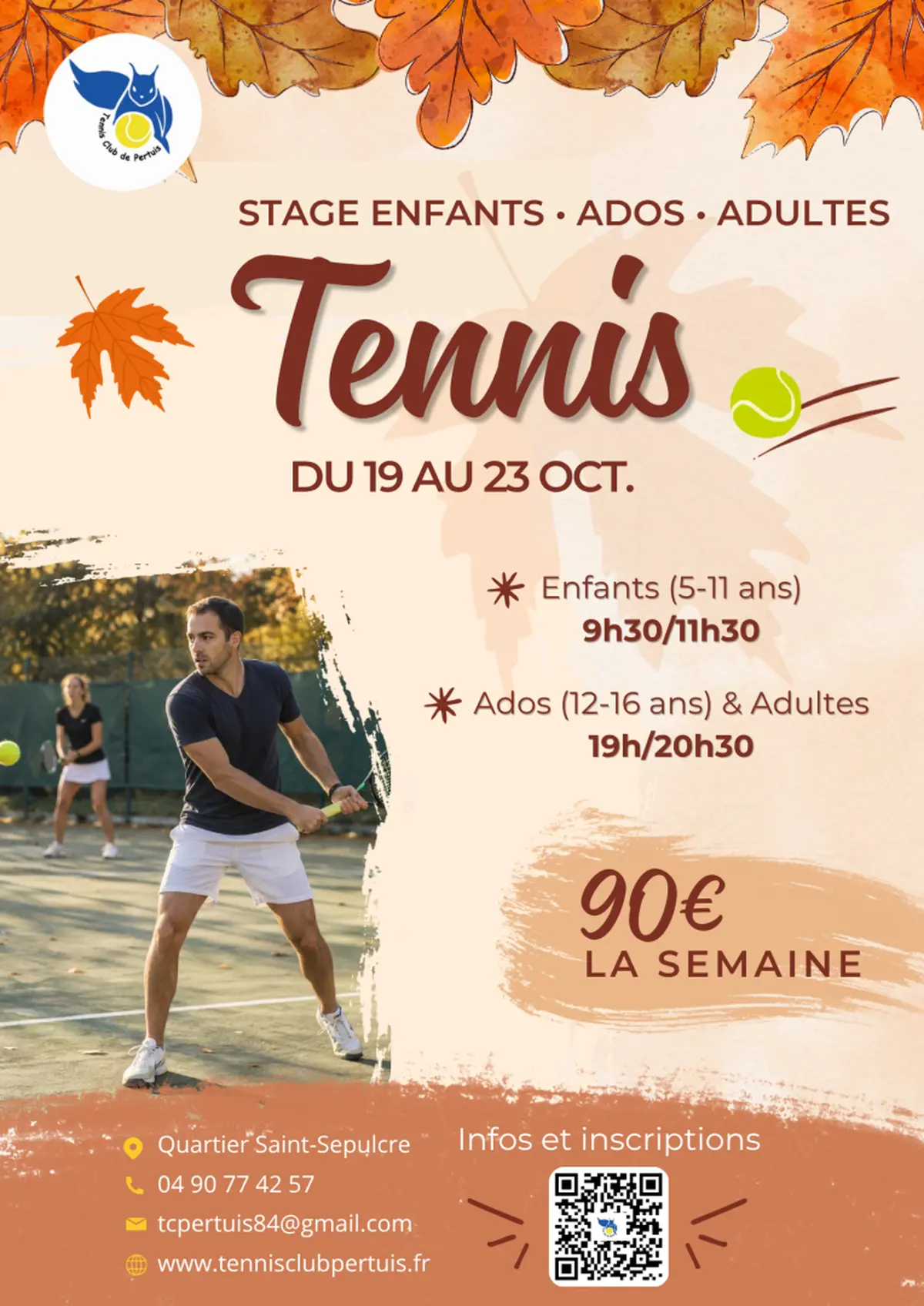 Stage tennis