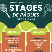 Stage Tennis de Pâques