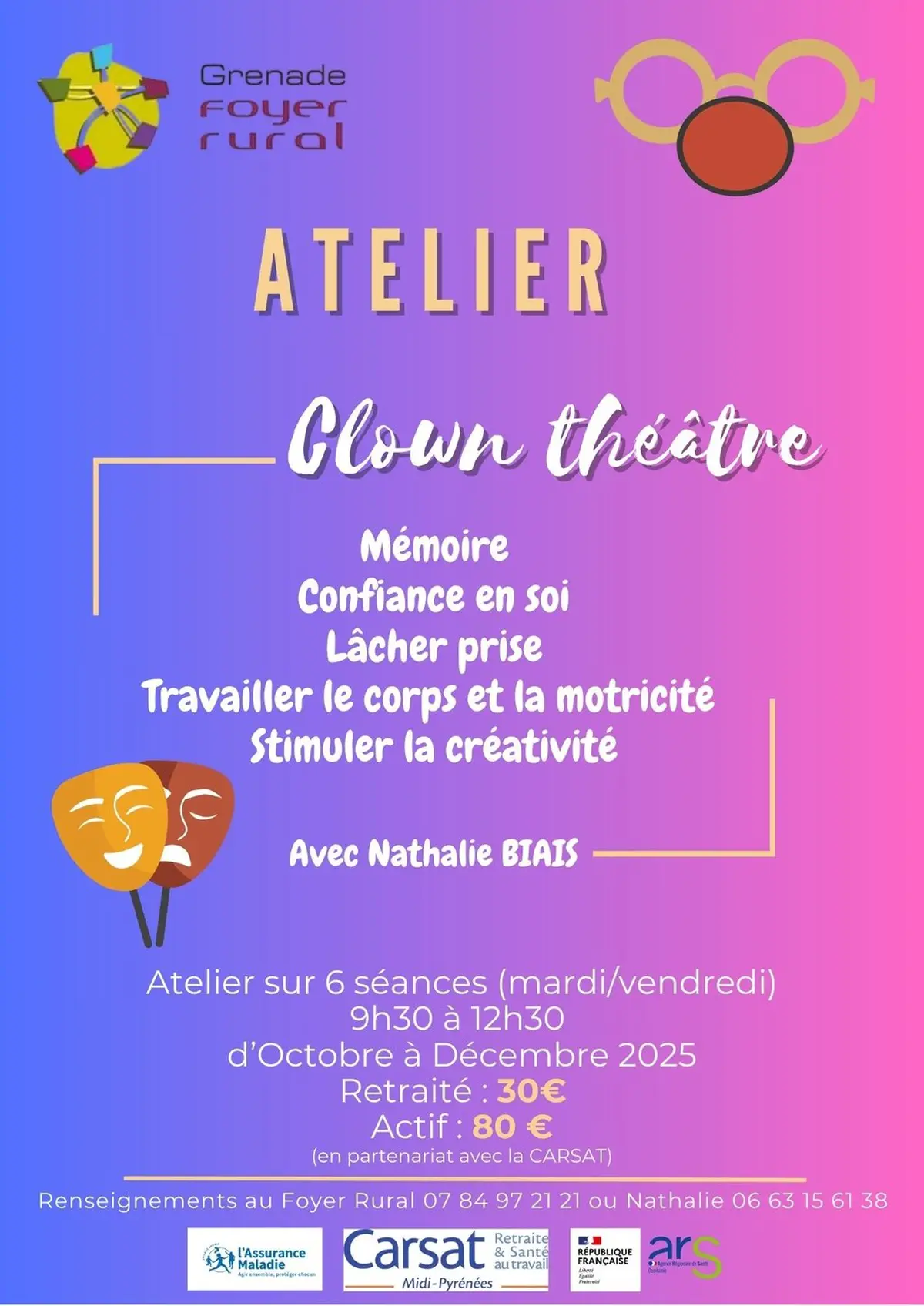 Stage Théâtre/clown