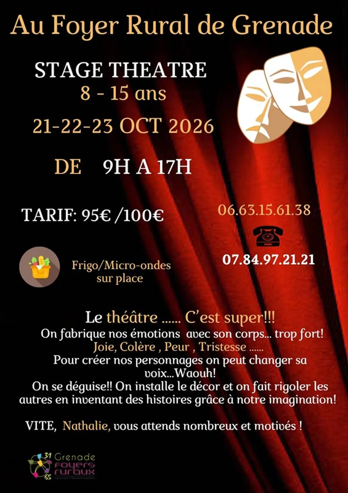 Stage Théâtre Enfants