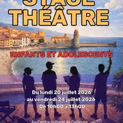 Stage Théâtre Enfants/adolescents