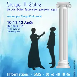 Stage théâtre « Le comédien face à son personnage ! »