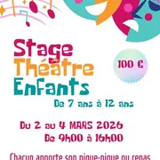 Stage Théâtre Pour Enfants