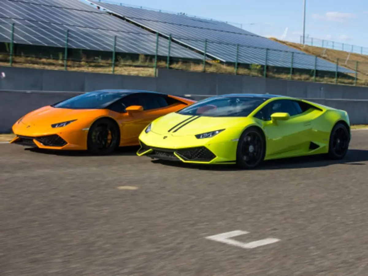 Stage trio Lamborghini Huracan +Porsche 991 +Ferrari F8, Le Luc