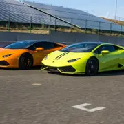 Stage trio Lamborghini Huracan +Porsche 991 +Ferrari F8, Le Luc