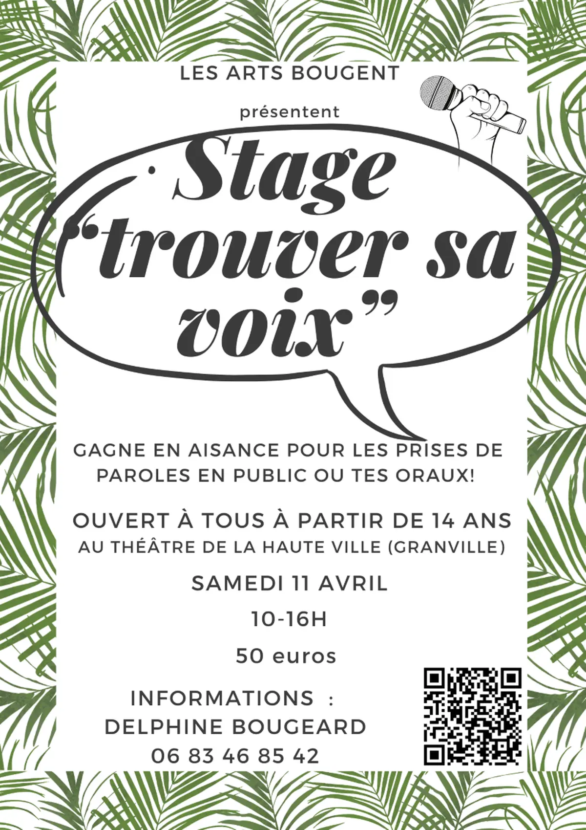 Stage trouver sa voix