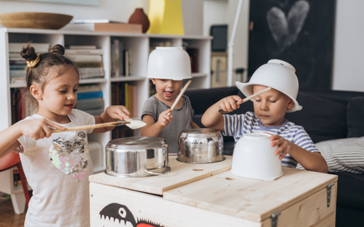 Stage 3-5 ans percussion sur objets du quotidien