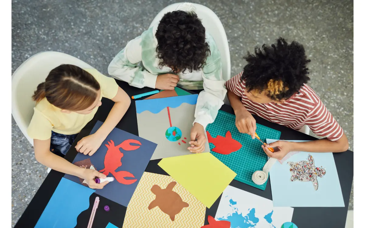 Stage vacances scolaires dessin peinture