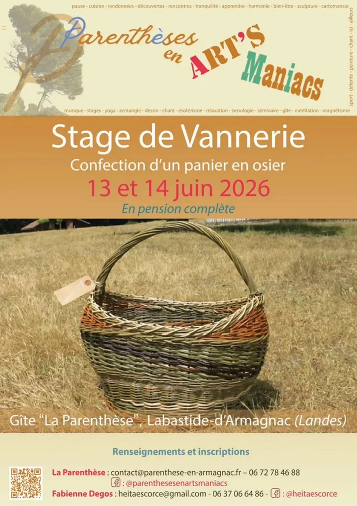 Stage vannerie