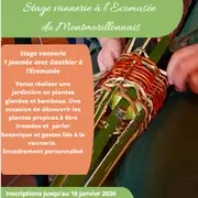 Stage vannerie d'une journée à l'Ecomusée du Montmorillonnais