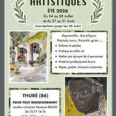 Stages Artistiques – été 2026 ️