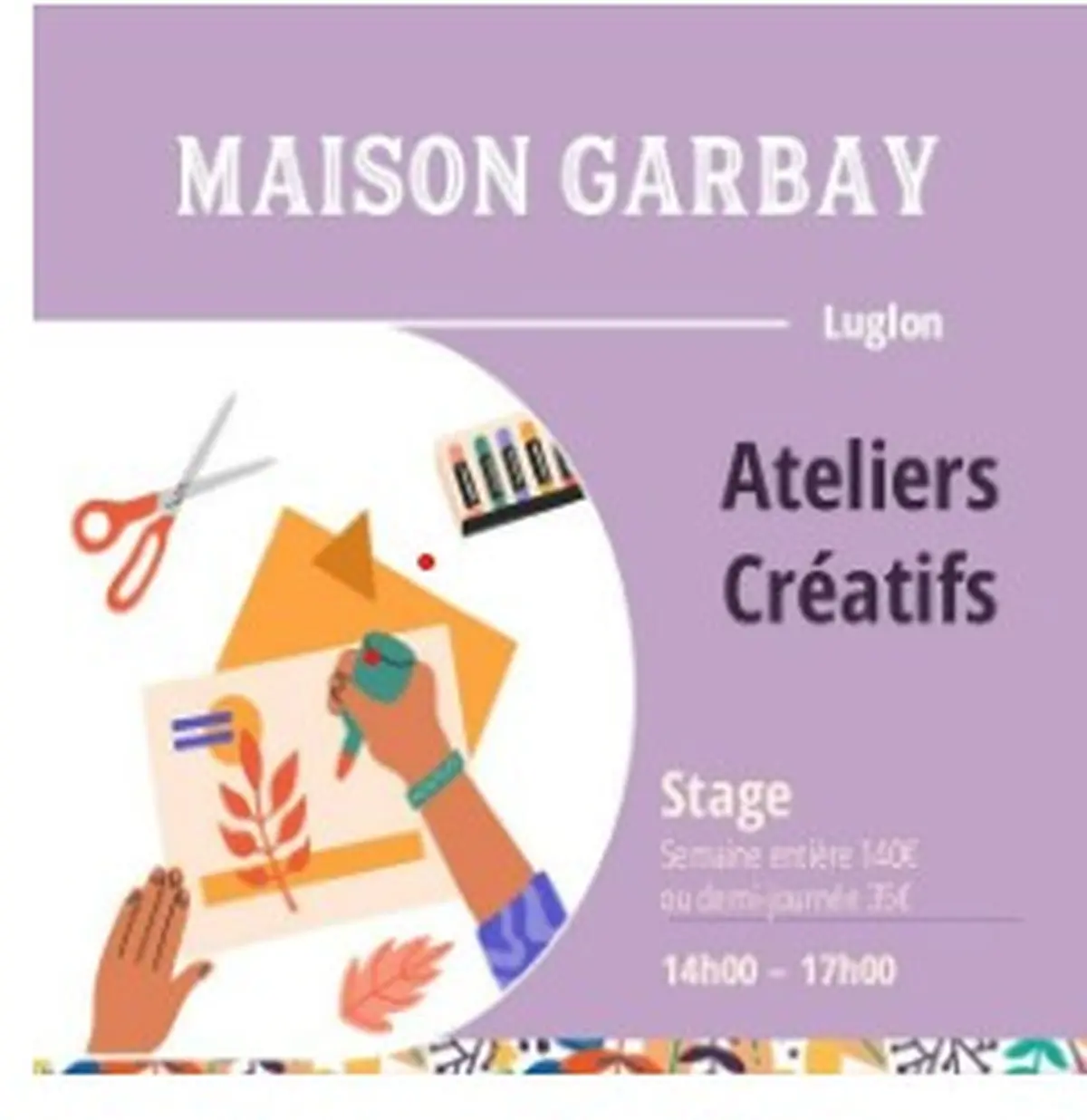 Stages - Ateliers créatifs