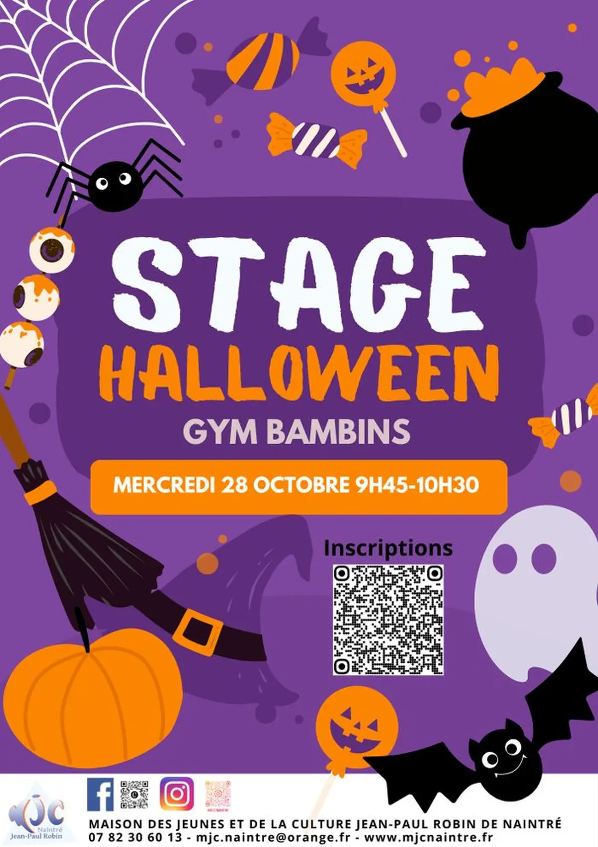 Stages de gym avec la MJC !