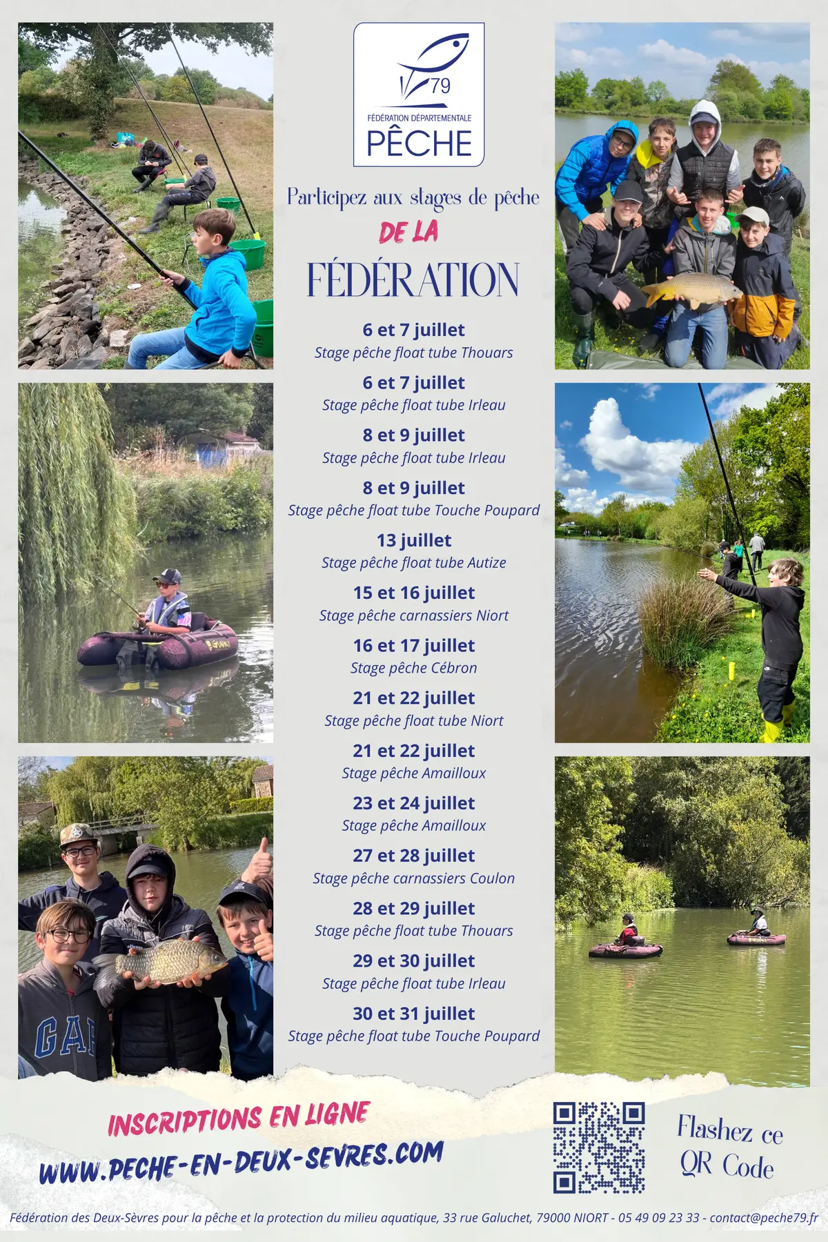 Stages de Pêche