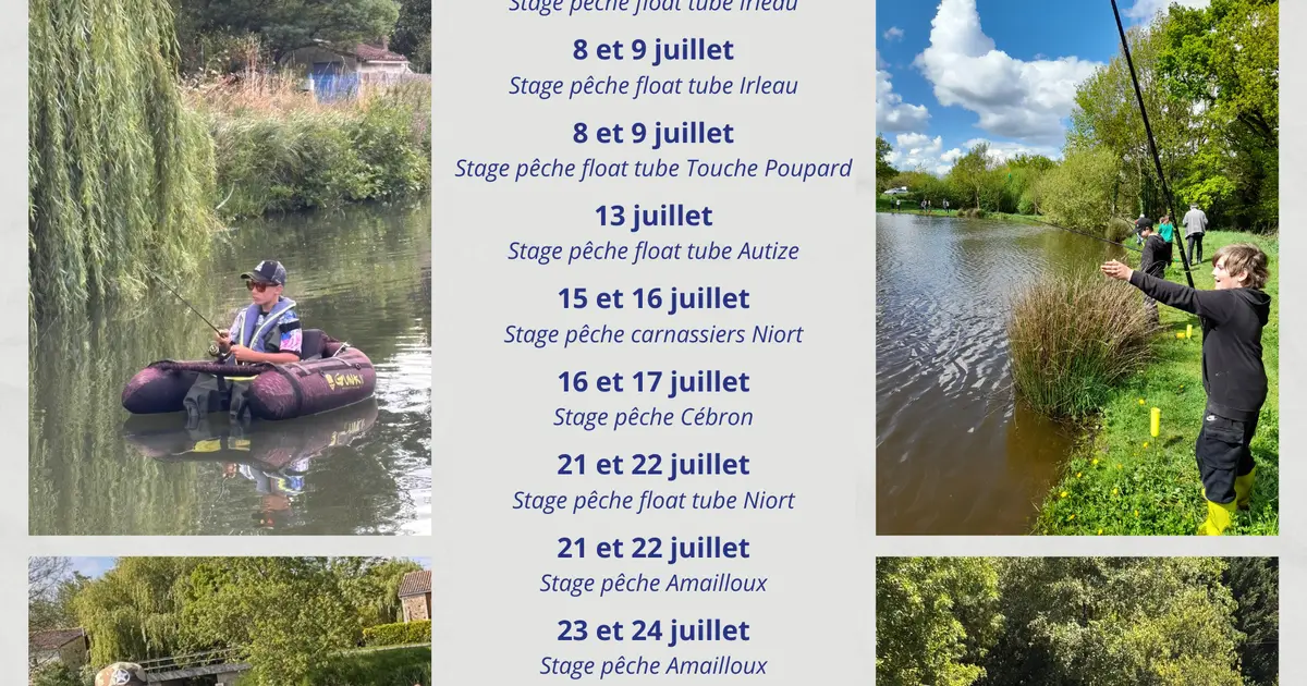 Stages de pêche