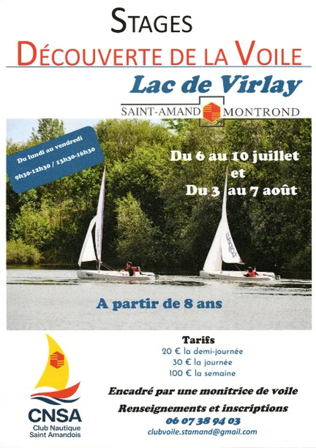 Stages Découverte de la Voile