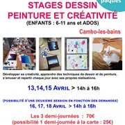 Stages dessin peinture et créativité