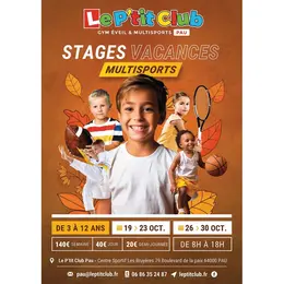 Stages multisports enfants Le P'tit Club