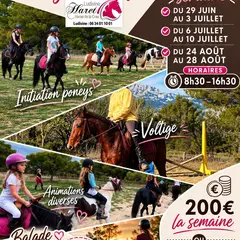 Stages poney au Haras de La Crau