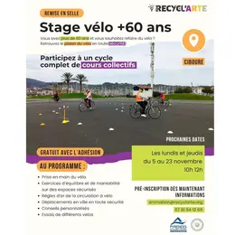 Stages  vélo gratuit