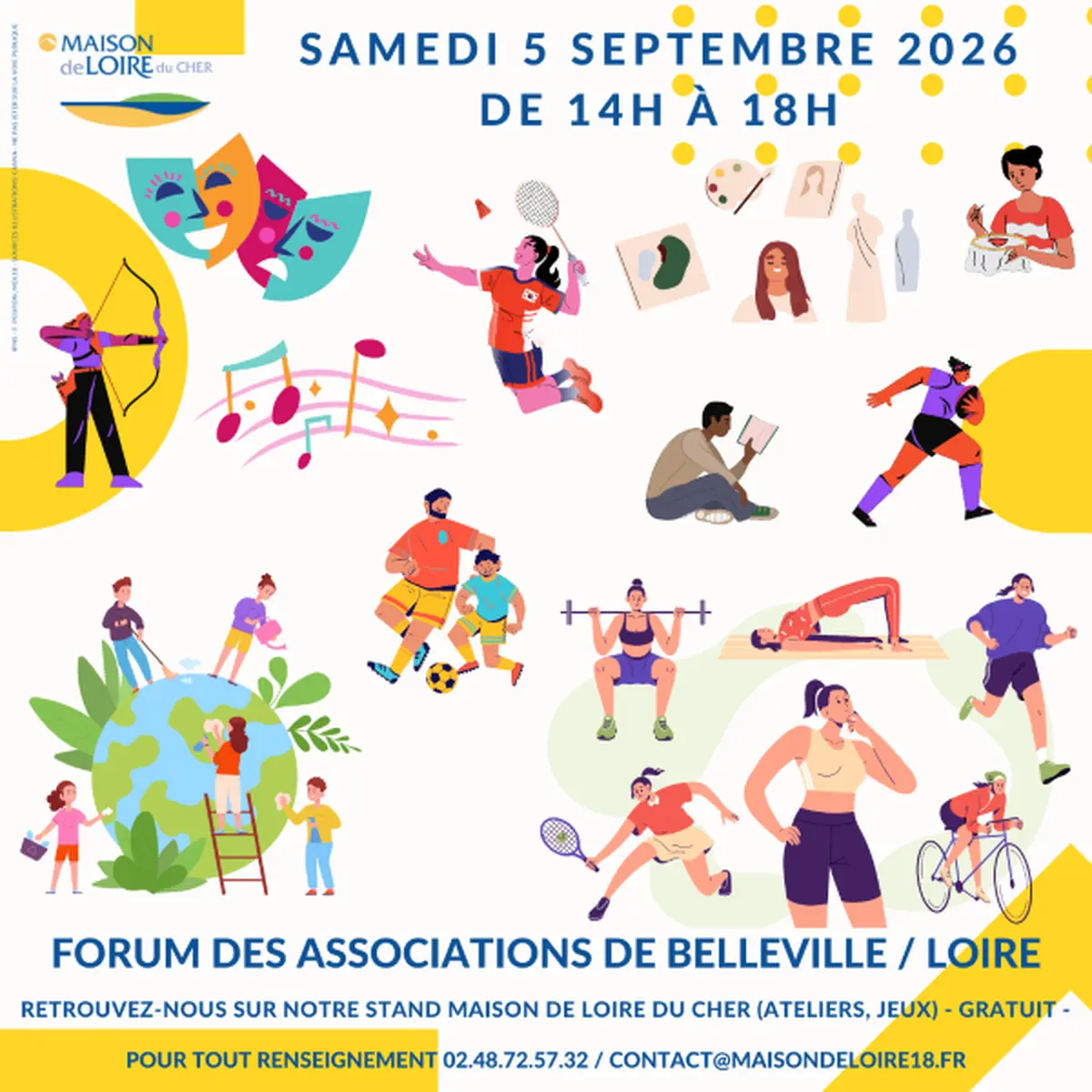 Stand “Forum des Associations de Belleville sur Loire“