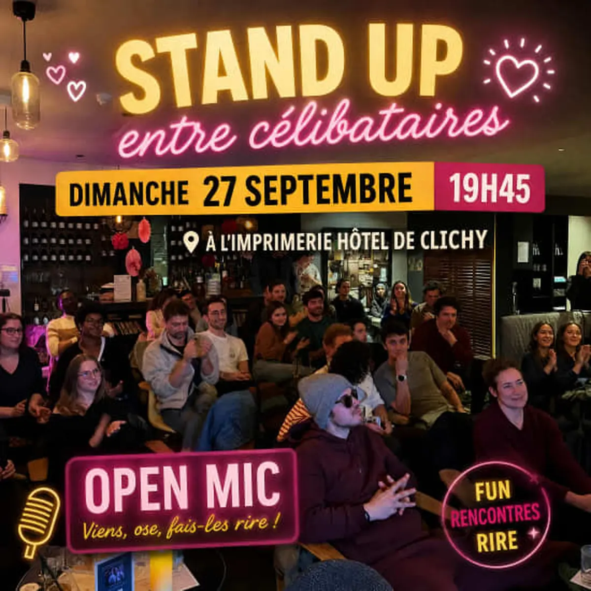 Stand-Up entre célibataires  — Rire, c'est déjà séduire