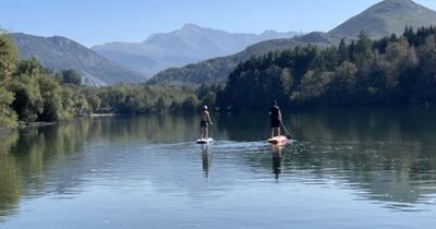 Stand Up Paddle surveill&eacute; au lac de Lourdes (65)