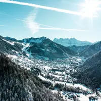 La Station de Ski de Châtel est située dans le domaine des Portes du Soleil DR