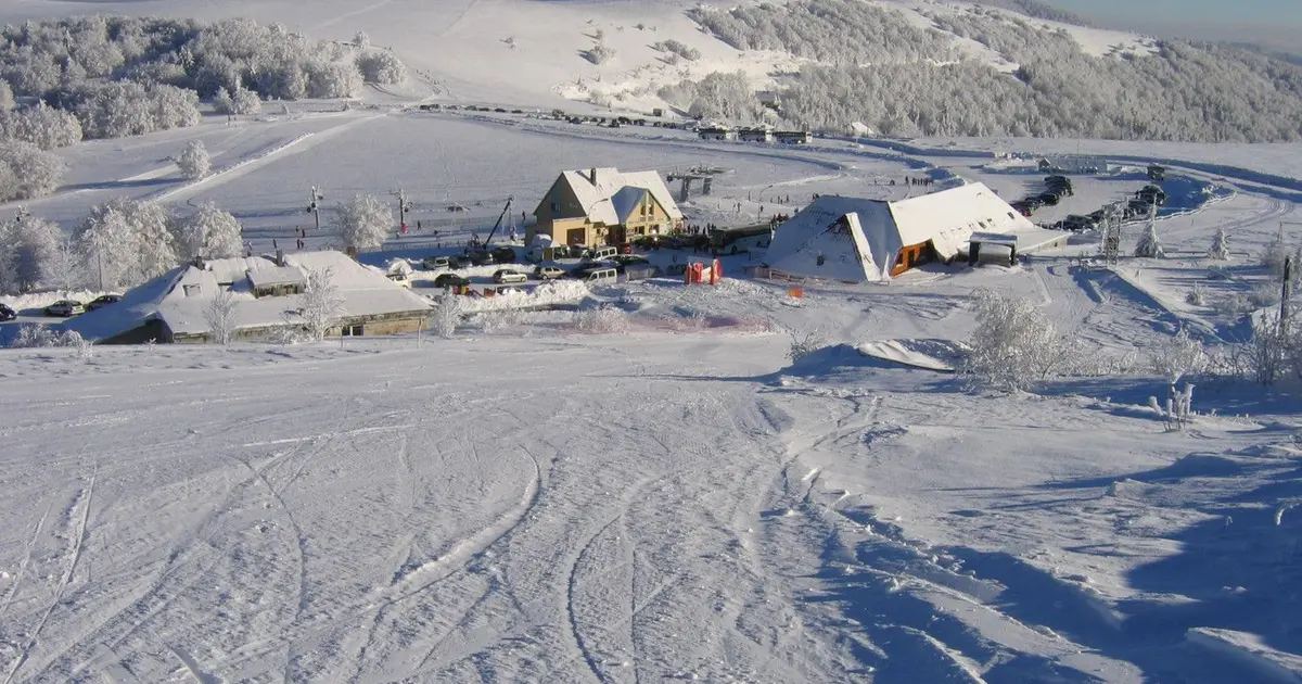 Le pied des pistes du Markstein