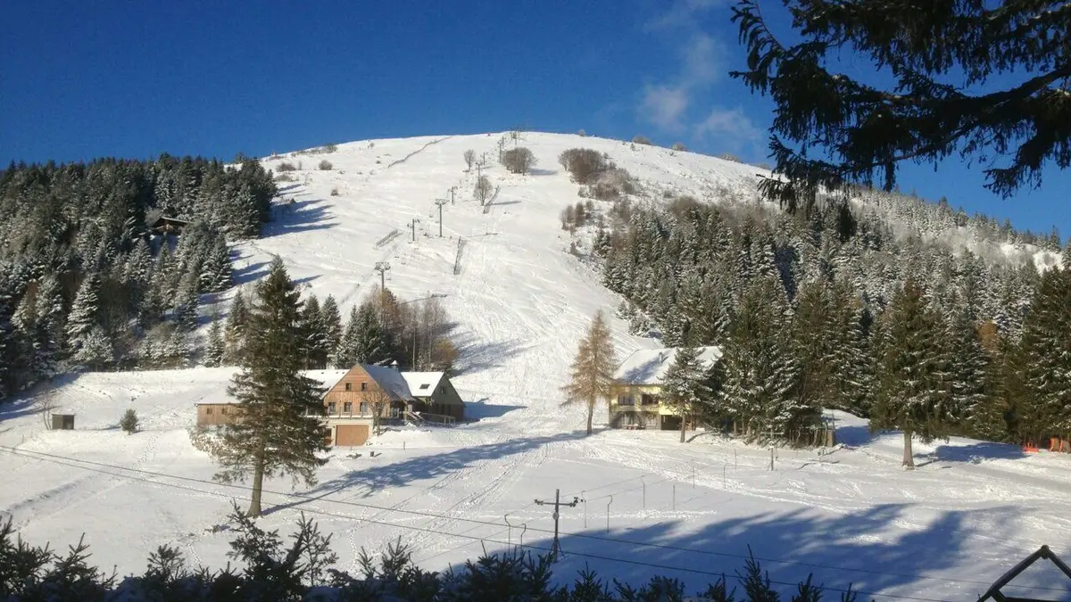 Le pied des pistes du Gaschney