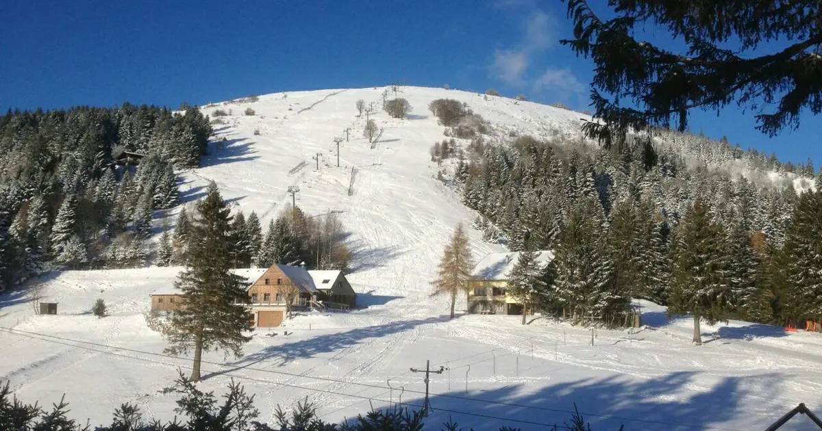Le pied des pistes du Gaschney
