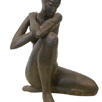 Anita Perez. Statue en céramique  DR