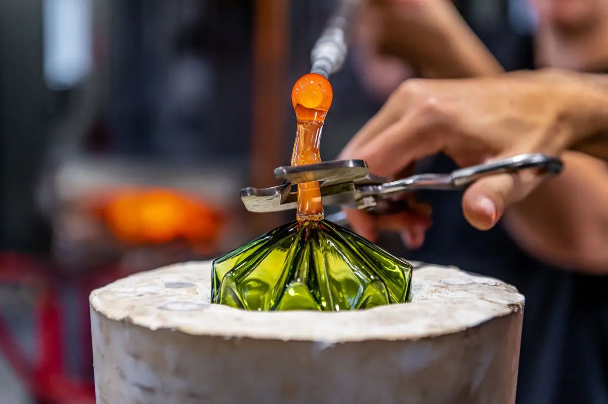 Fabriquée au Centre International des Arts Verriers