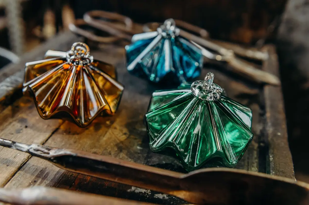 La boule de Noël Stella issue de la collaboration de Jean-Simon Roch et du CIAV