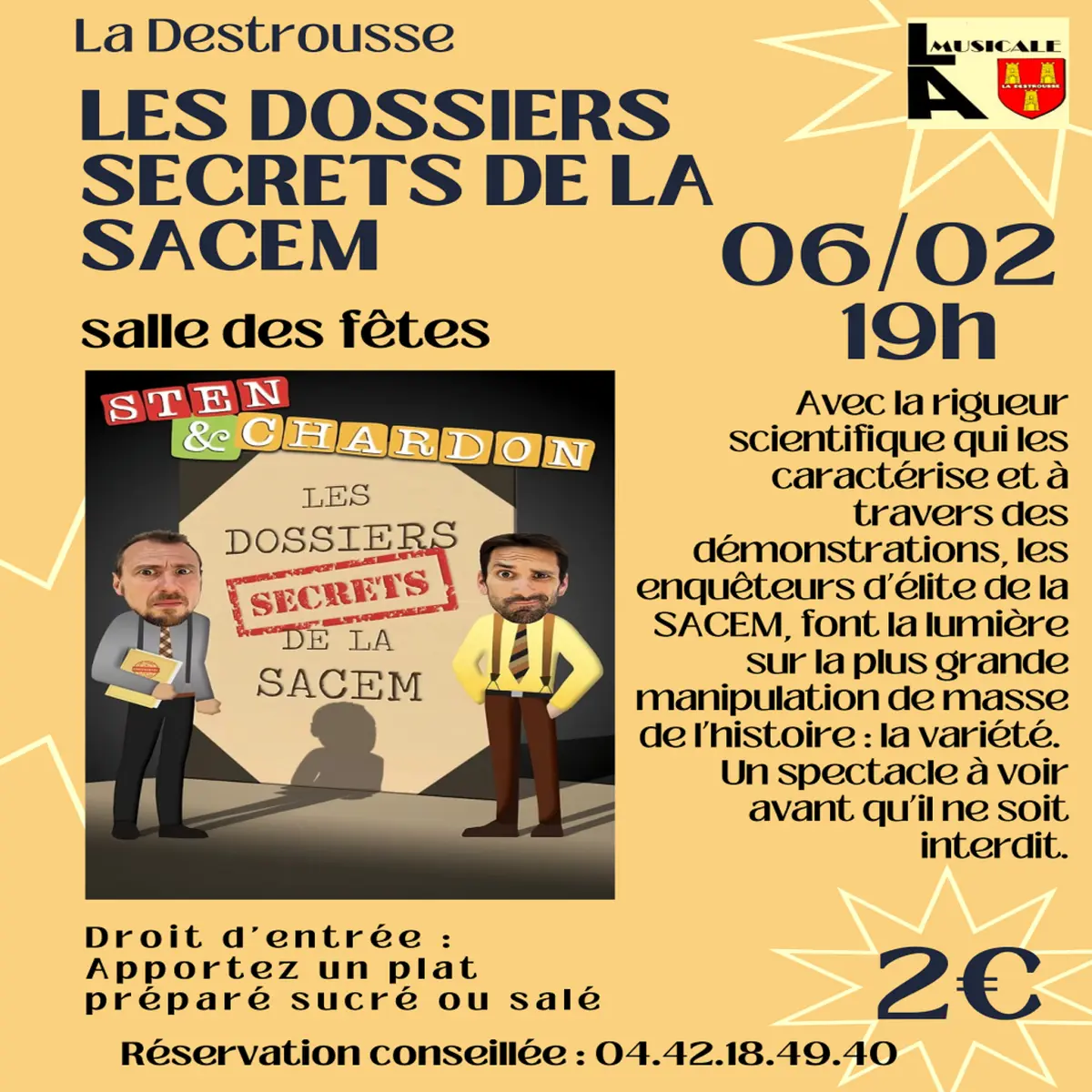 Sten & Chardon : les dossiers secrets de la SACEM