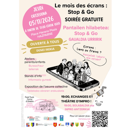 Stop & Go : soirée de clôture du mois des écrans