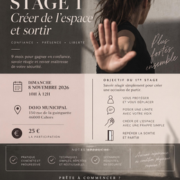 Strong(her) : stage de self défense féminine