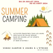 Summer camping Club de l\'Etrier Cahors-Bégoux