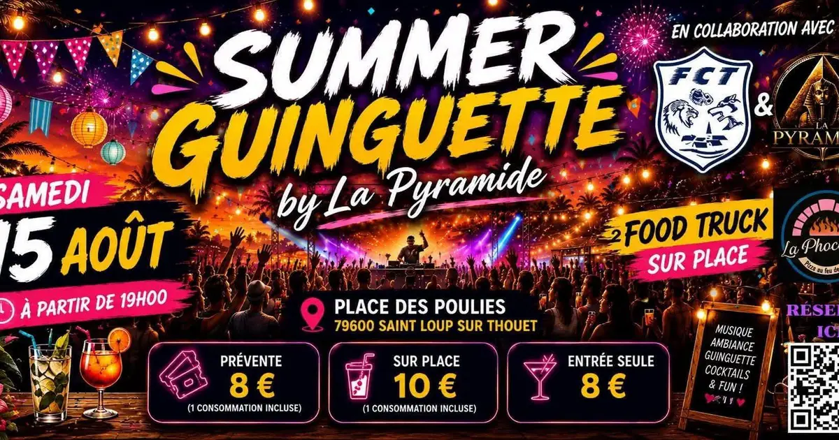 Summer Guinguette à Saint-Loup-sur-Thouet