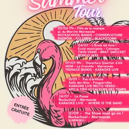 Summer Tour ROCKSCHOOL - La rentrée