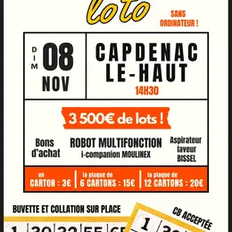Super loto à Capdenac-le-Haut