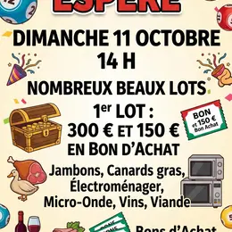 Super loto à Espère